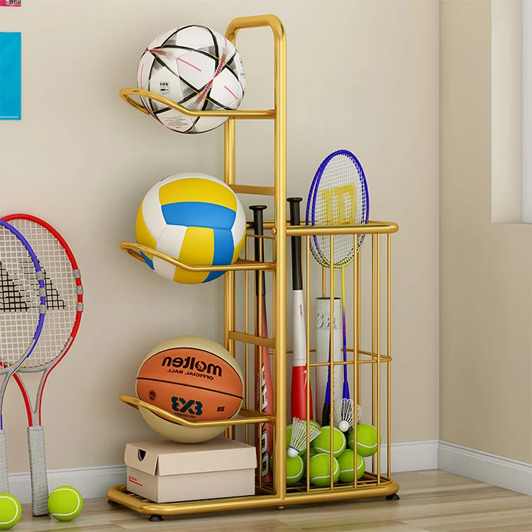 Outdoor Iron Ball Storage Rack